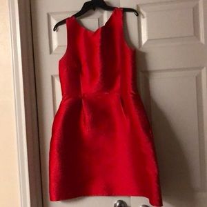 Red Kate Spade dress